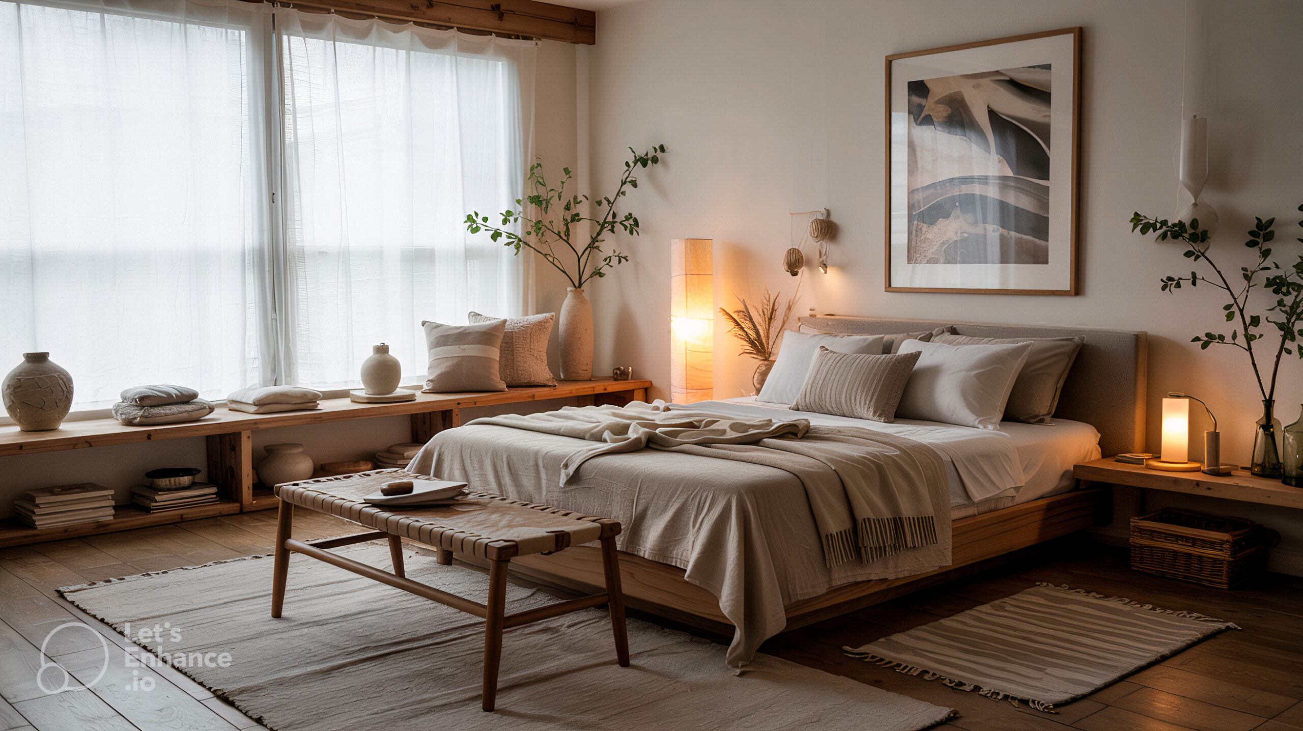 Japandi Bedroom Ideas: Walls, Furniture & Layout Tips for Small & Large Spaces